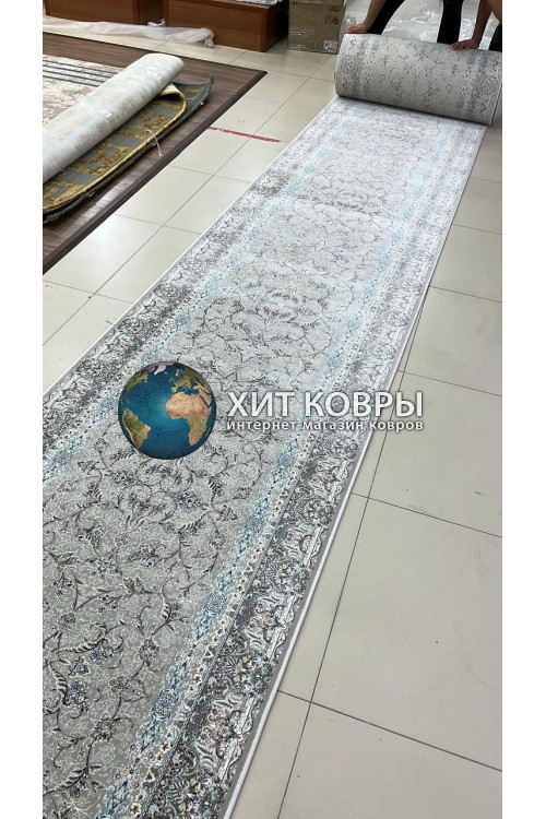 Иранская ковровая дорожка Farsi 1500 002 Серый